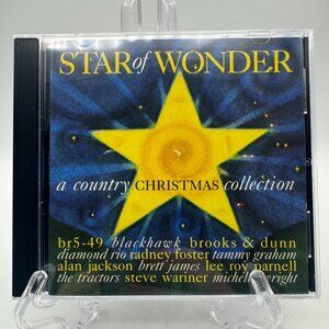 Star Of Wonder Country Christmas Collection CD Alan Jackson Brooks Dunn Diamond